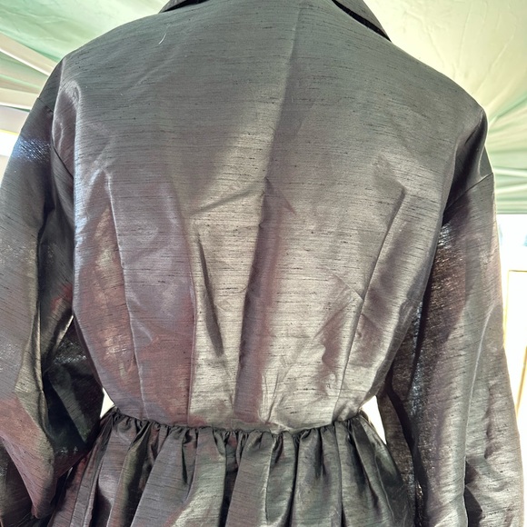 Fabulous Retro Faux Silk Shantung Dress - Picture 11 of 14